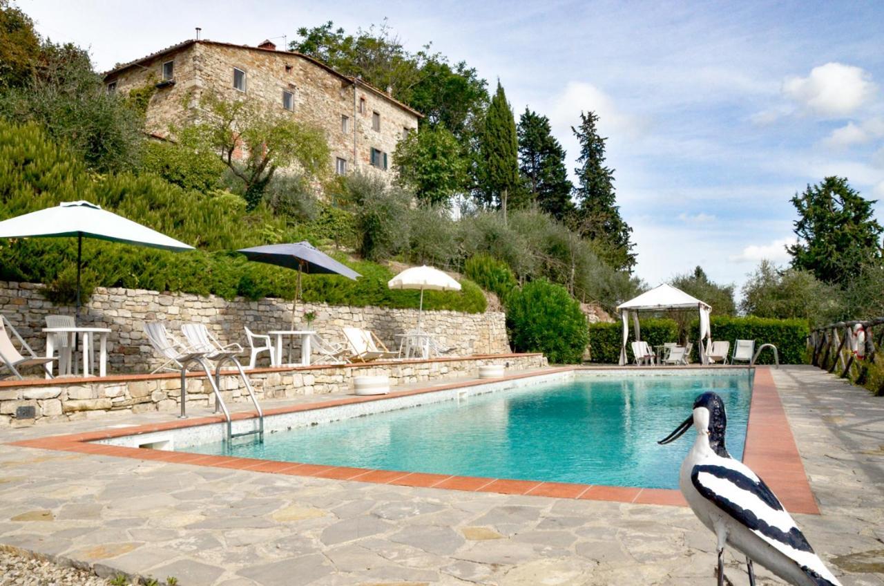 Вилла Casa Antico Roseto With Swimming Pool Кастелина ин Шианти Экстерьер фото